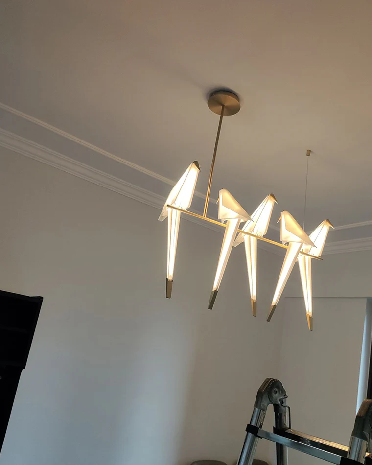 WOMO Origami Bird Linear Chandelier-WM2736 - Image 9