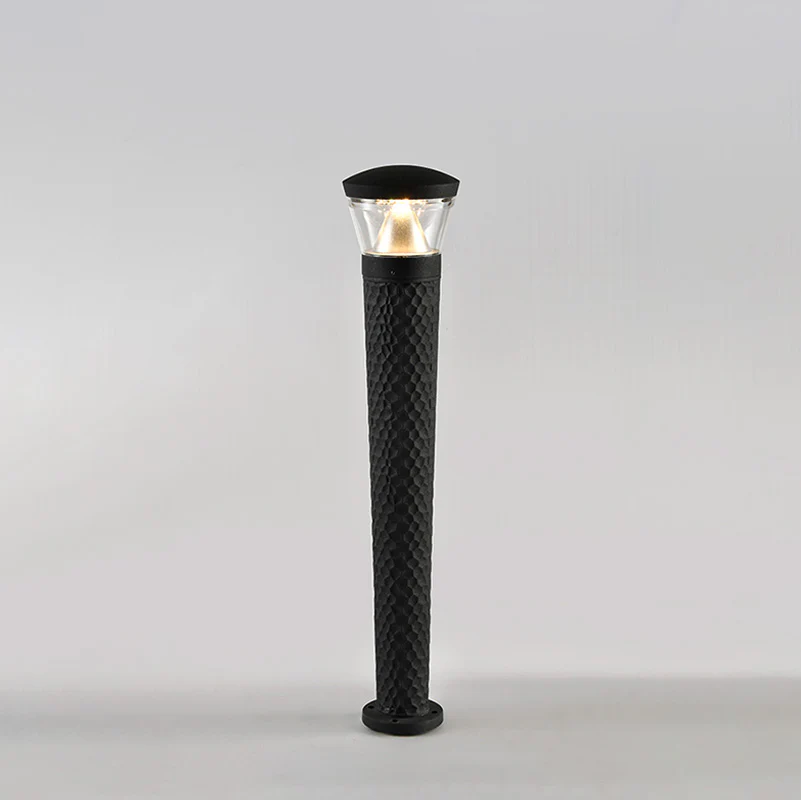 WOMO Black Pathway Bollard Light-WM9110 - Image 11