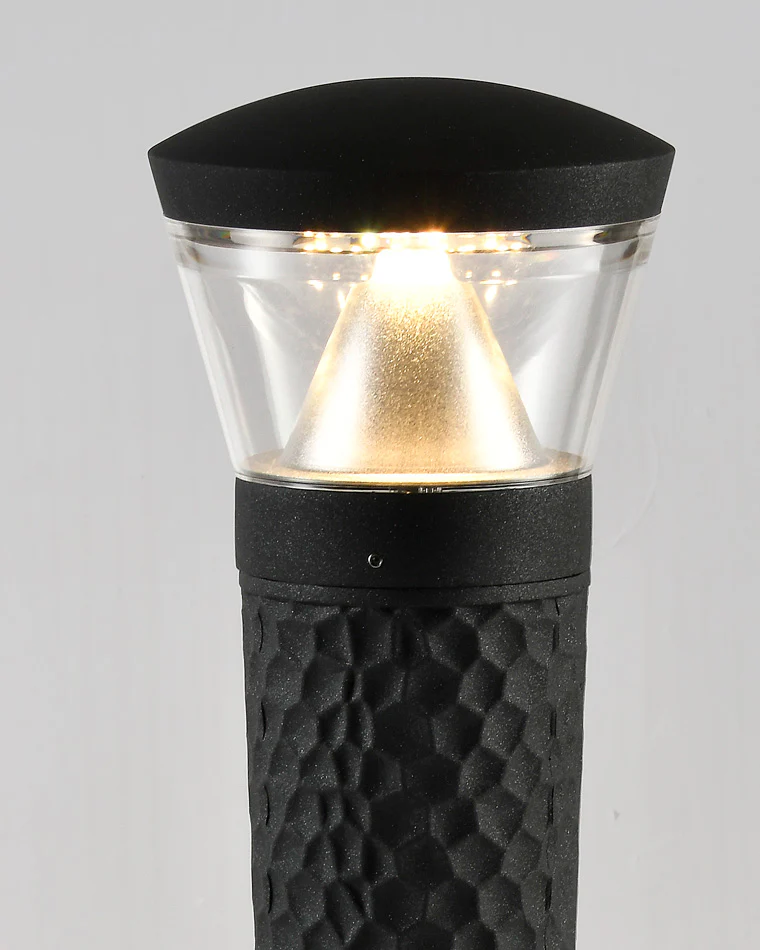 WOMO Black Pathway Bollard Light-WM9110 - Image 7
