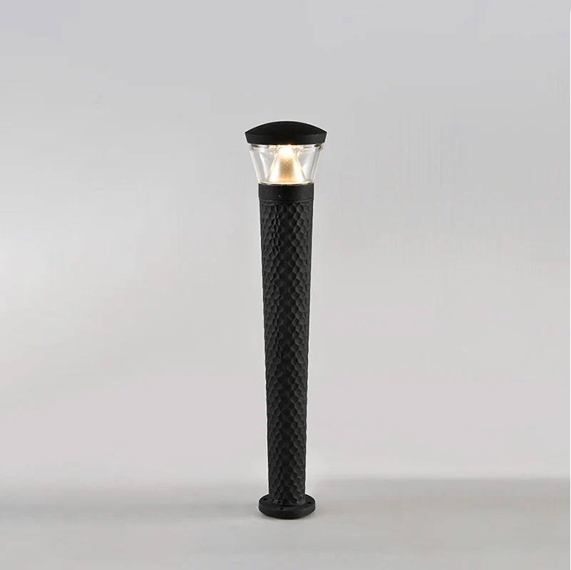 WOMO Black Pathway Bollard Light-WM9110 - Image 9