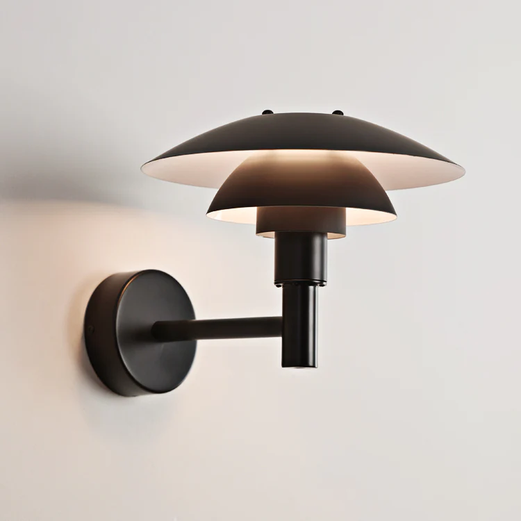 WOMO Black Danish Designer Wall Sconce-WM6149 - Image 8