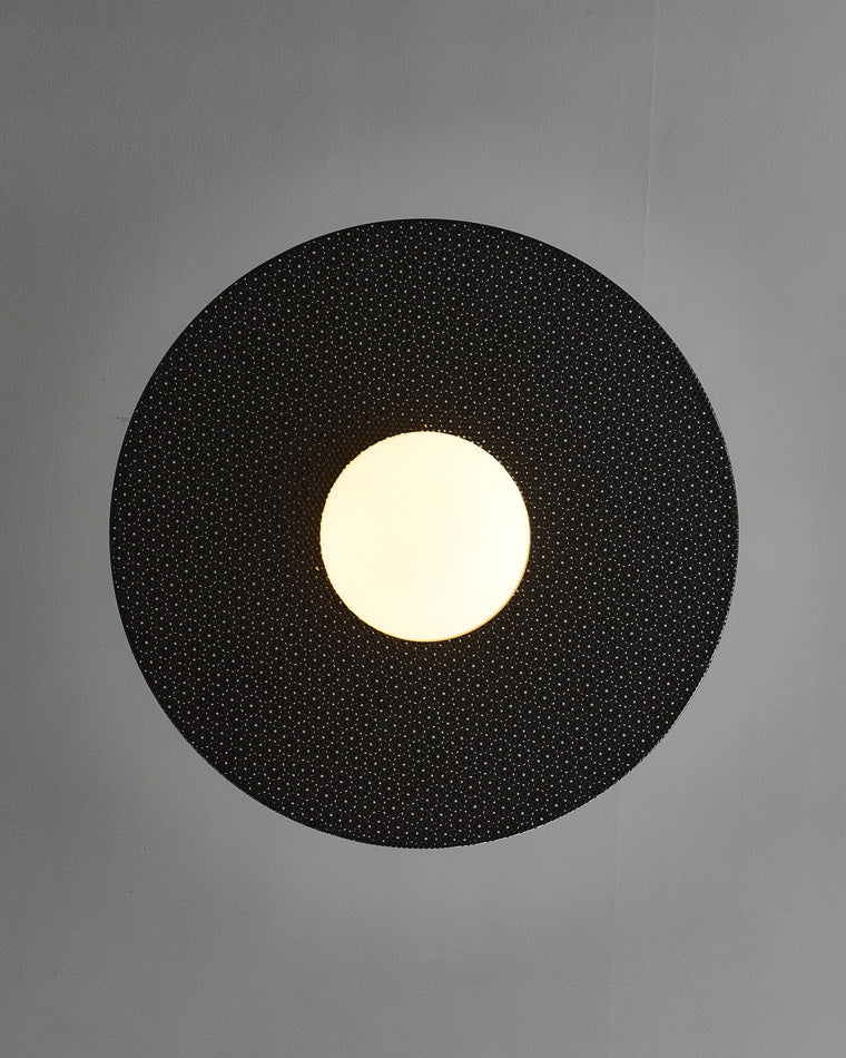 WOMO Black Disc Pendant Light-WM2324 - Image 14