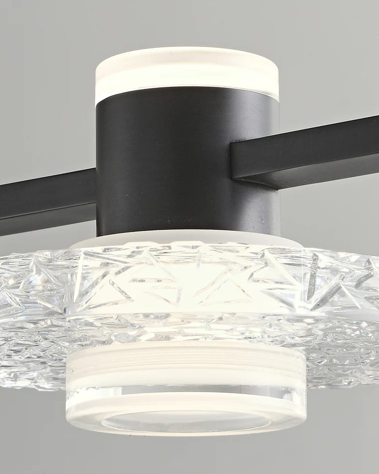 WOMO Black Linear Chandelier-WM2222 - Image 15