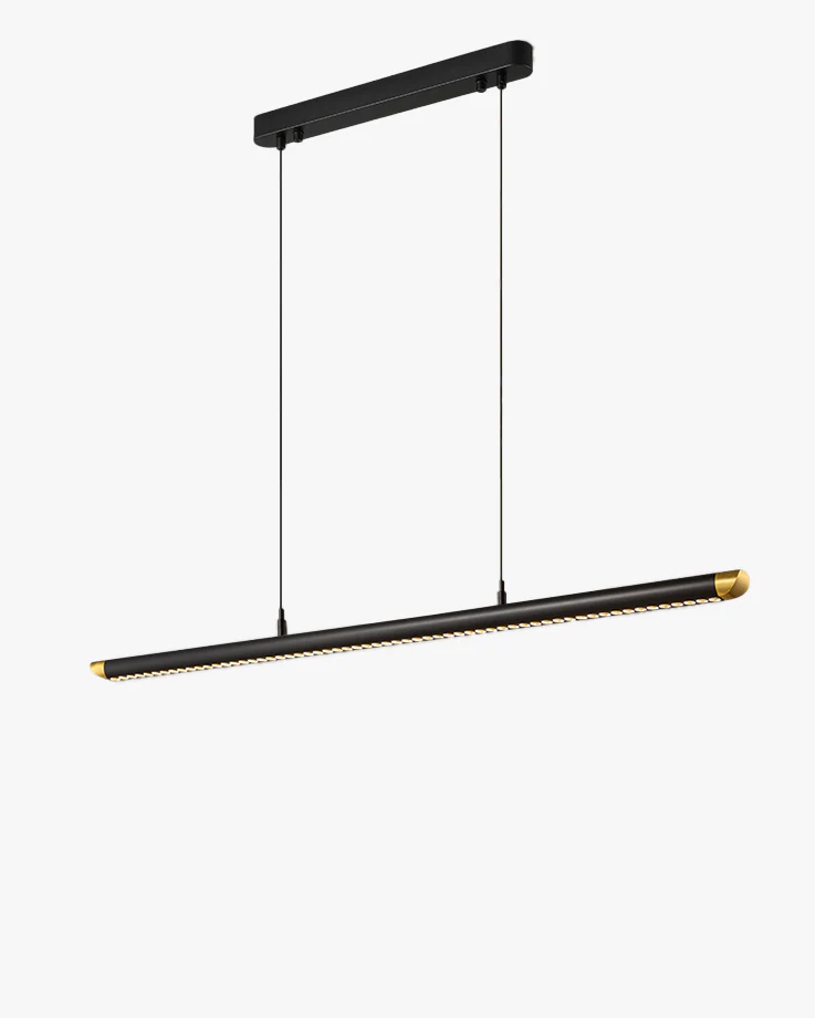 WOMO Black Platinum Linear Pendant Light - WM3287
