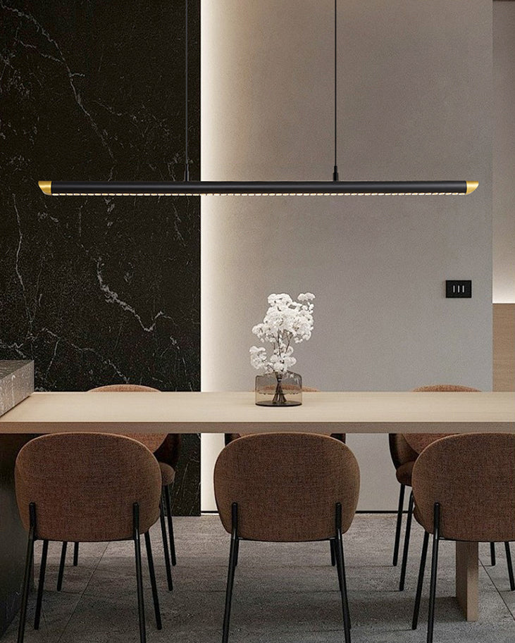 WOMO Black Platinum Linear Pendant Light - WM3287 - Image 11