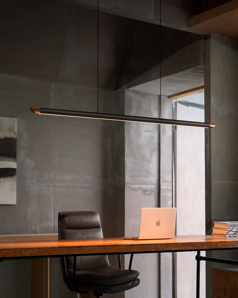 WOMO Black Platinum Linear Pendant Light - WM3287 - Image 4