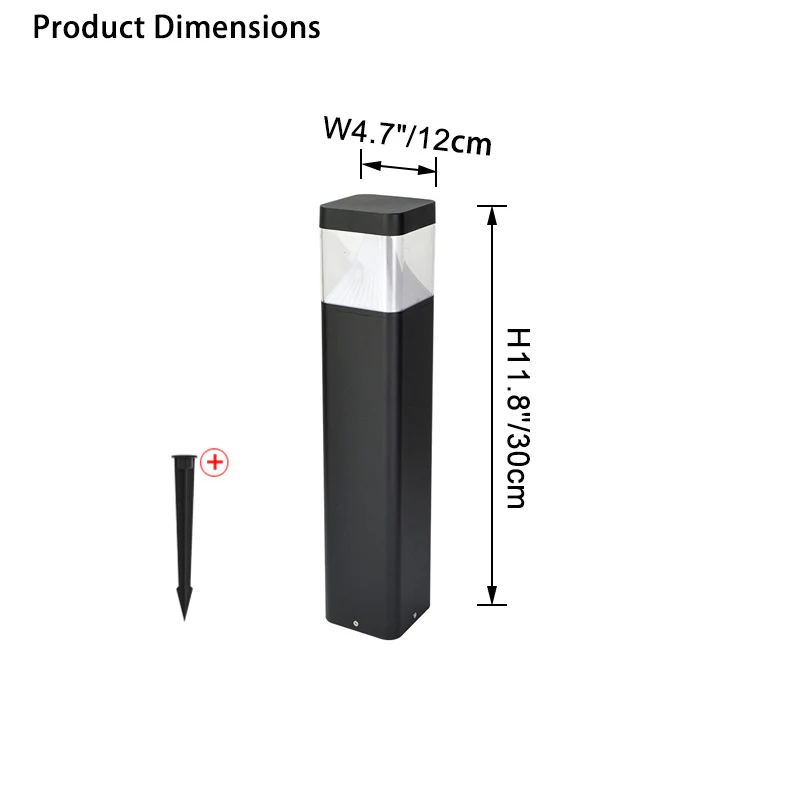 WOMO Bollard Landscape Light-WM9055 - Image 10