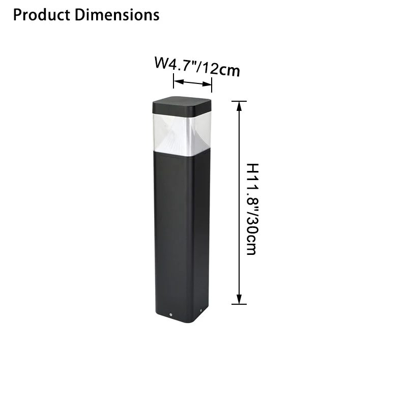WOMO Bollard Landscape Light-WM9055 - Image 12