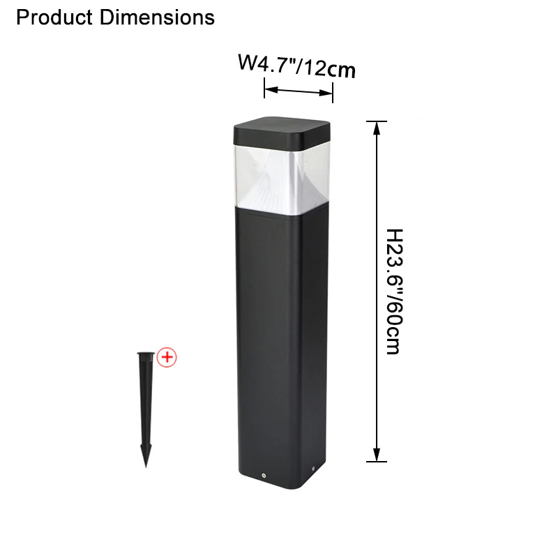 WOMO Bollard Landscape Light-WM9055 - Image 14