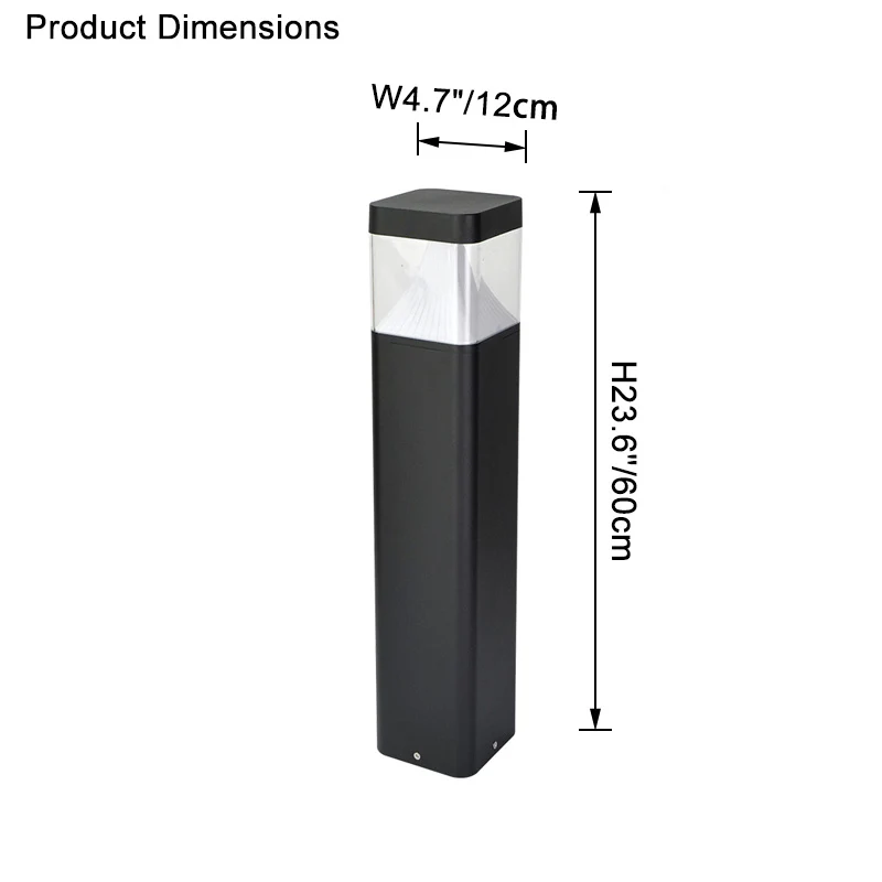 WOMO Bollard Landscape Light-WM9055 - Image 16