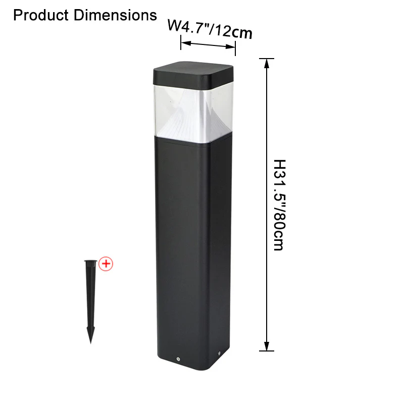 WOMO Bollard Landscape Light-WM9055 - Image 18