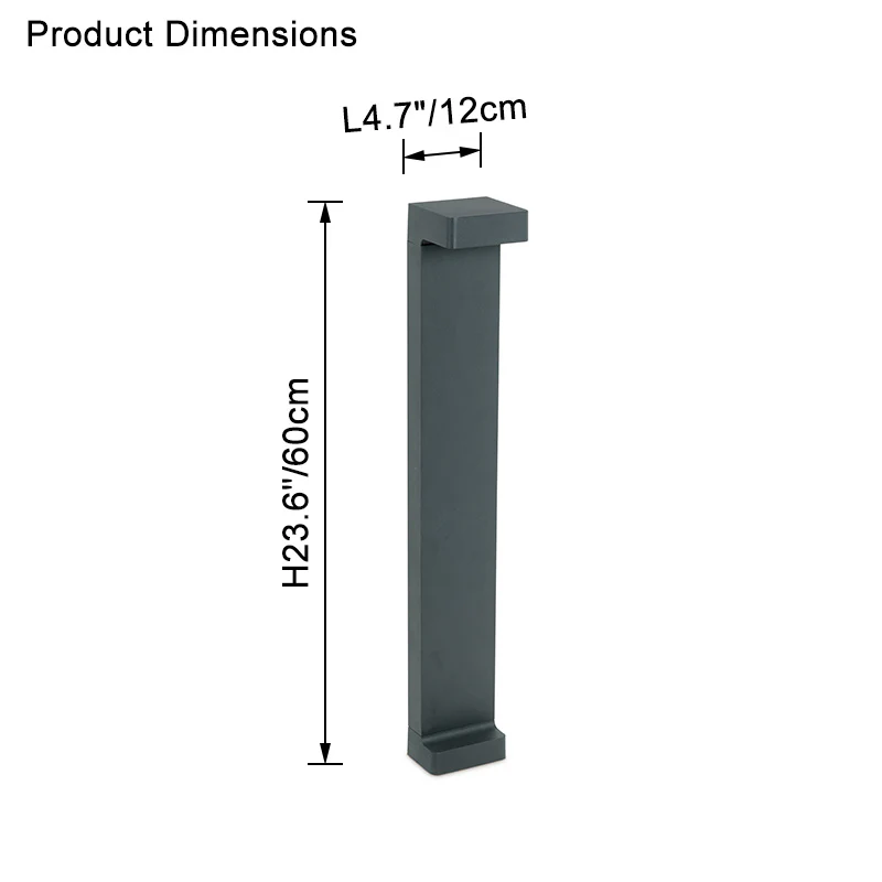 WOMO Bollard Light-WM9124 - Image 18