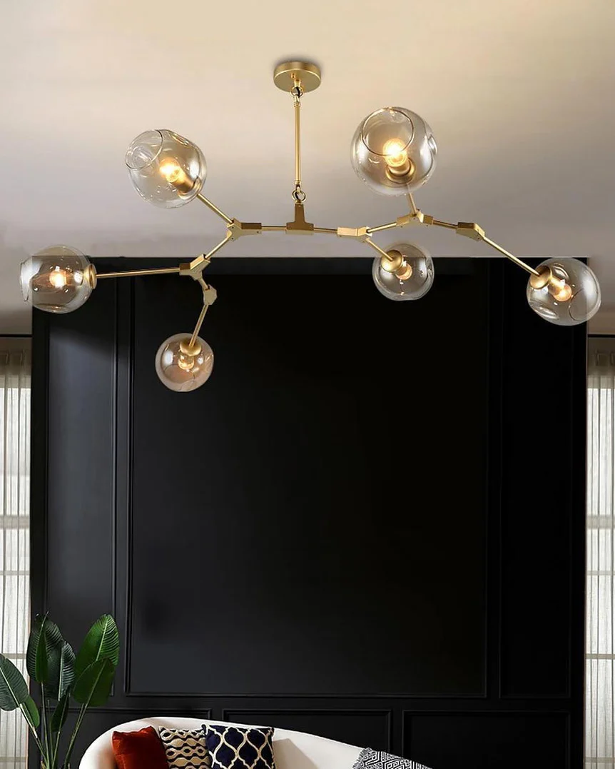 WOMO Branch Colored Glass Chandelier-WM2655 - Image 3