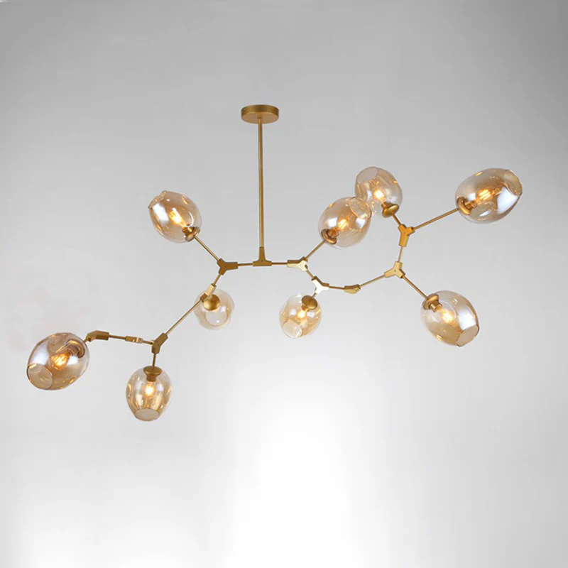 WOMO Branch Colored Glass Chandelier-WM2655 - Image 43