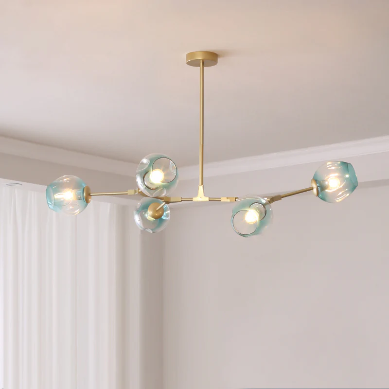 WOMO Branch Colored Glass Chandelier-WM2655 - Image 45