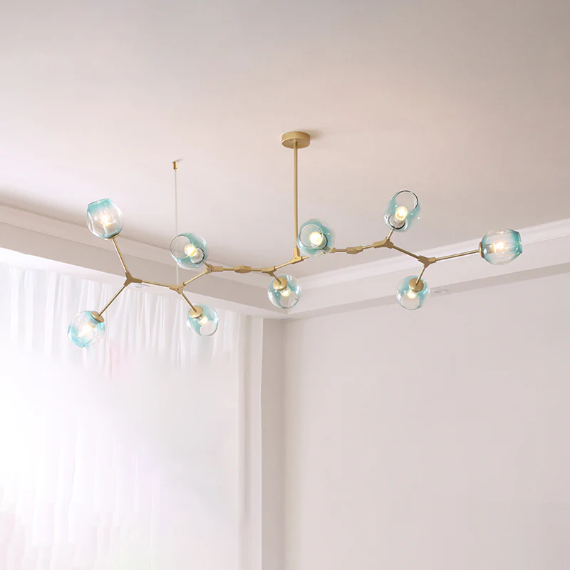 WOMO Branch Colored Glass Chandelier-WM2655 - Image 51