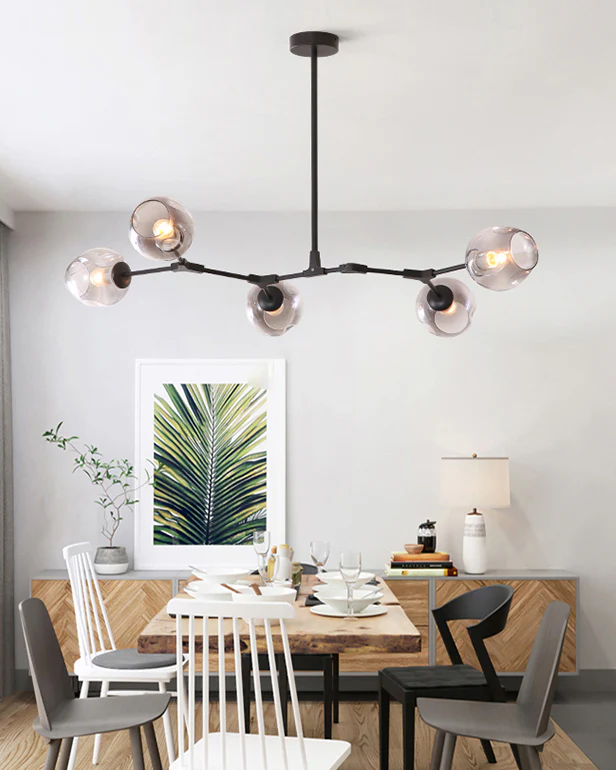 WOMO Branch Colored Glass Chandelier-WM2655 - Image 6