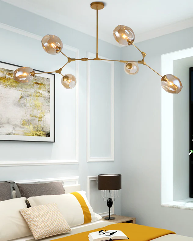 WOMO Branch Colored Glass Chandelier-WM2655 - Image 7