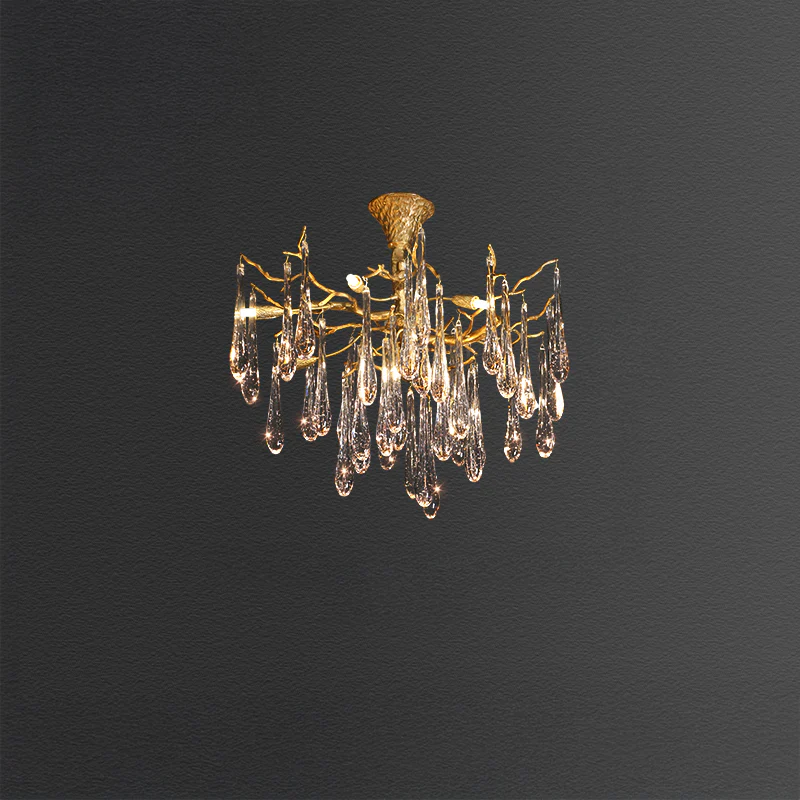 WOMO Branch Raindrop Crystal Chandelier-WM3047 - Image 12