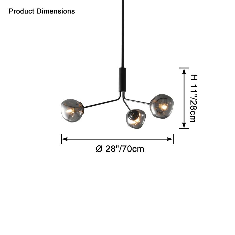 WOMO Branching Bubble Chandelier-WM2452 - Image 18