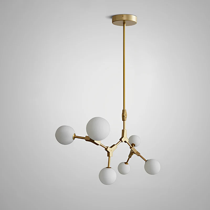 WOMO Branching Bubble Frosted Glass Chandelier-WM2514 - Image 26