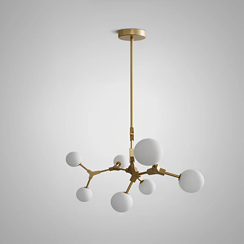WOMO Branching Bubble Frosted Glass Chandelier-WM2514 - Image 28