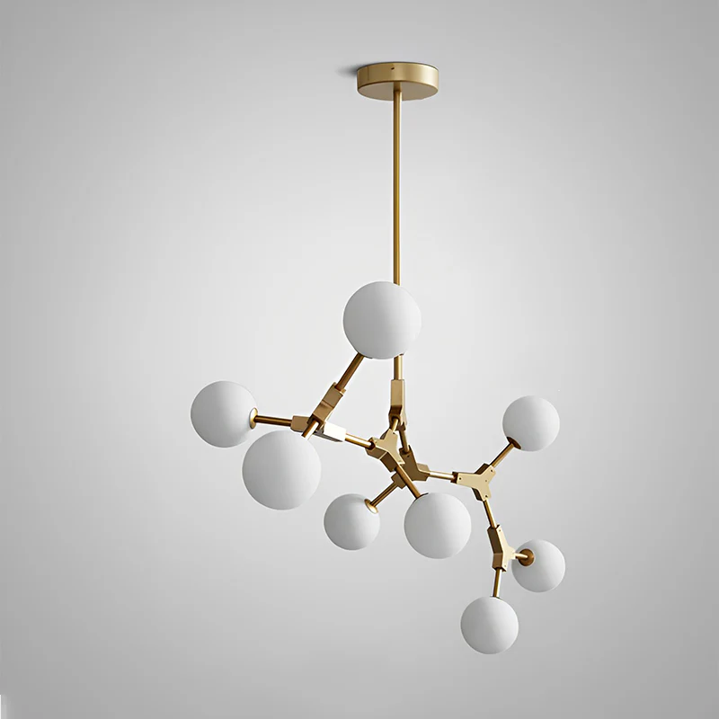 WOMO Branching Bubble Frosted Glass Chandelier-WM2514 - Image 30