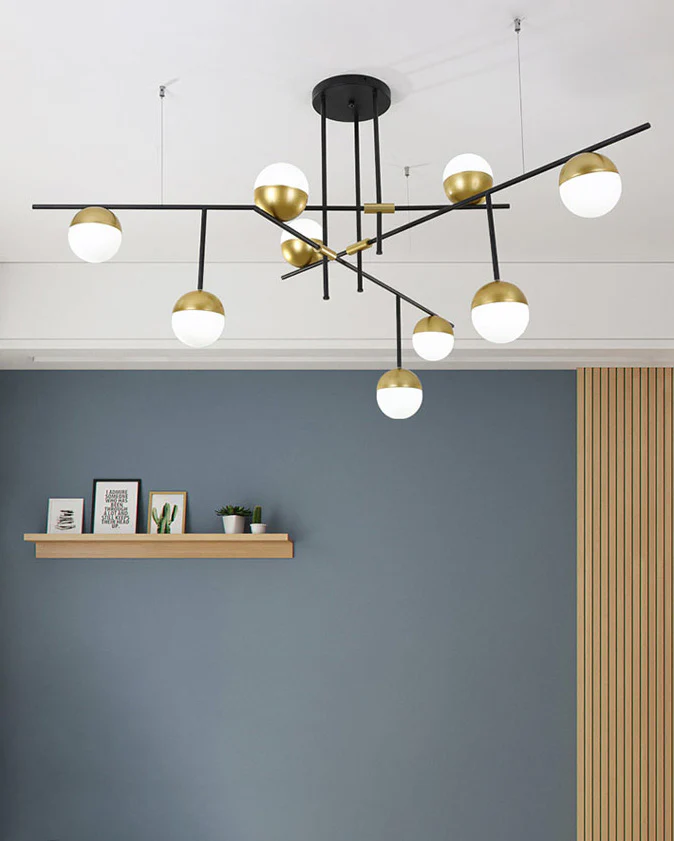 WOMO Branching Glass Bubble Chandelier-WM2551 - Image 14