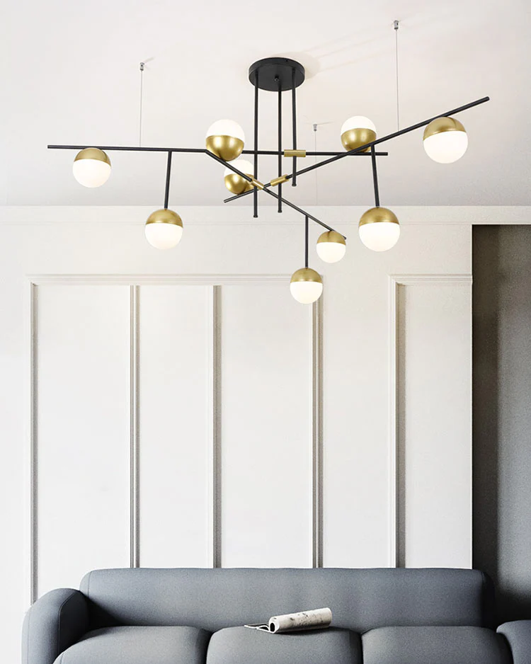 WOMO Branching Glass Bubble Chandelier-WM2551 - Image 16