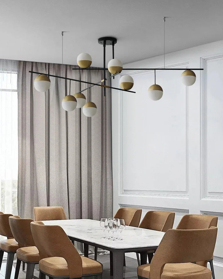 WOMO Branching Glass Bubble Chandelier-WM2551 - Image 4
