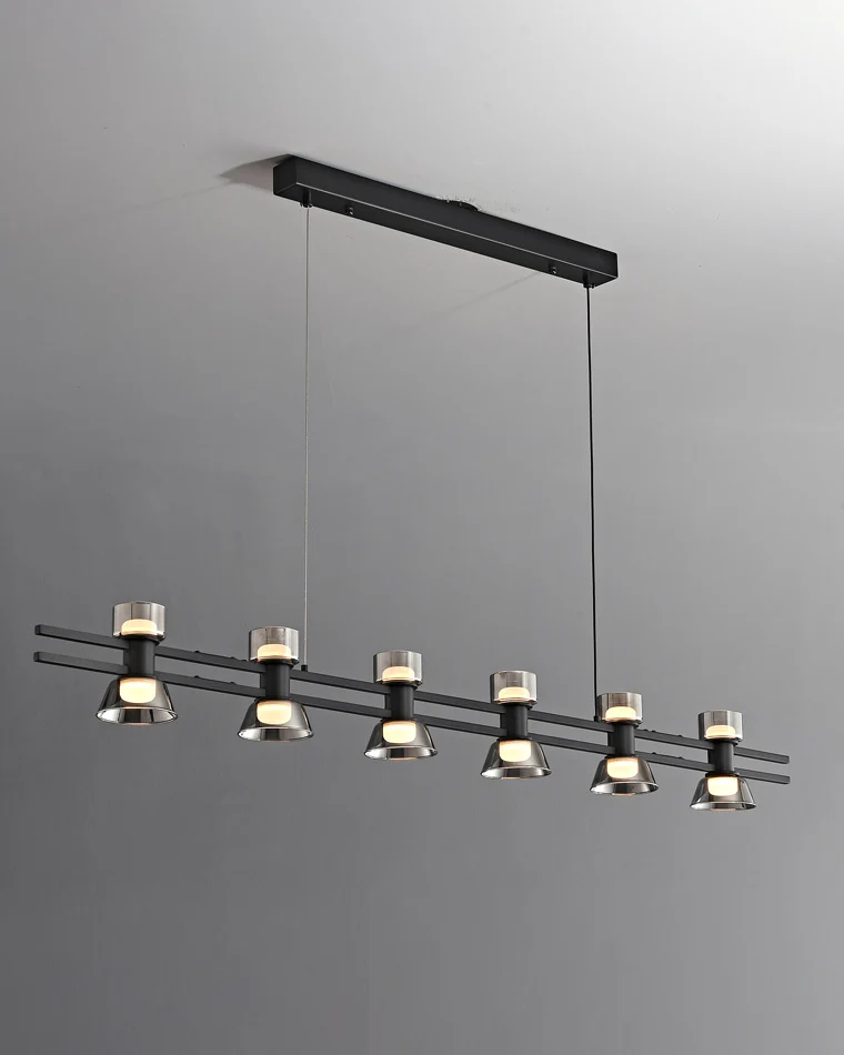 WOMO Brass Linear Chandelier-WM2225 - Image 13