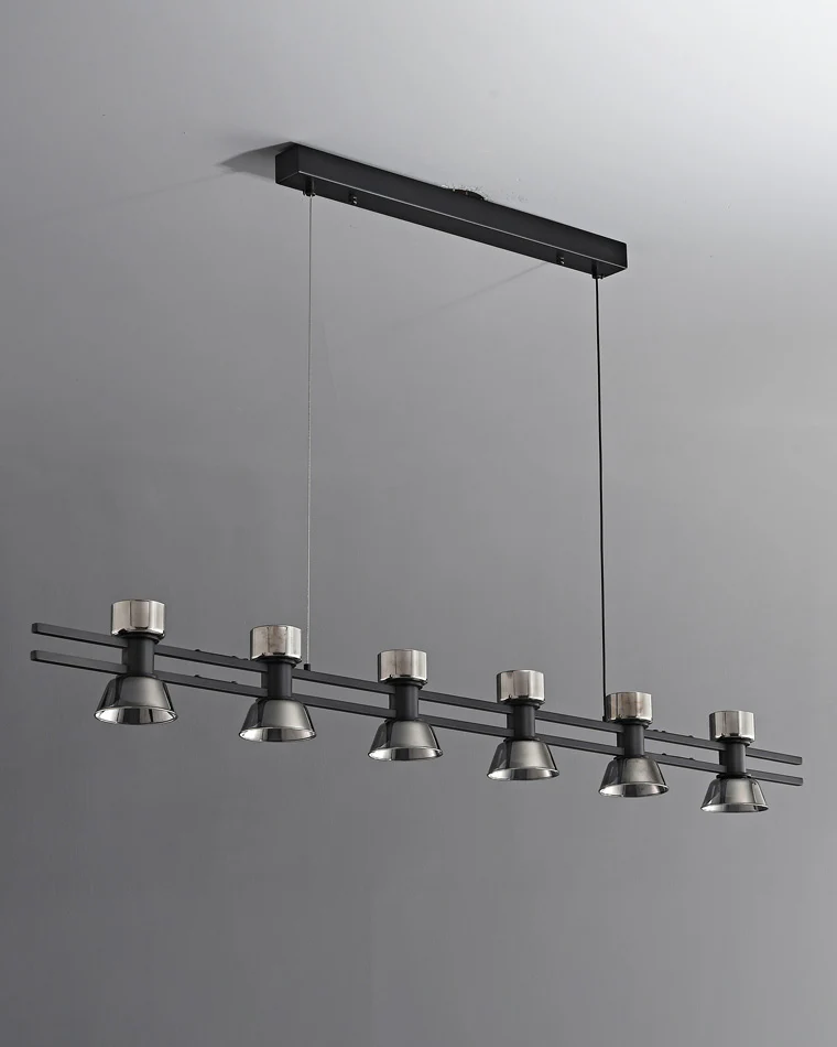 WOMO Brass Linear Chandelier-WM2225 - Image 17
