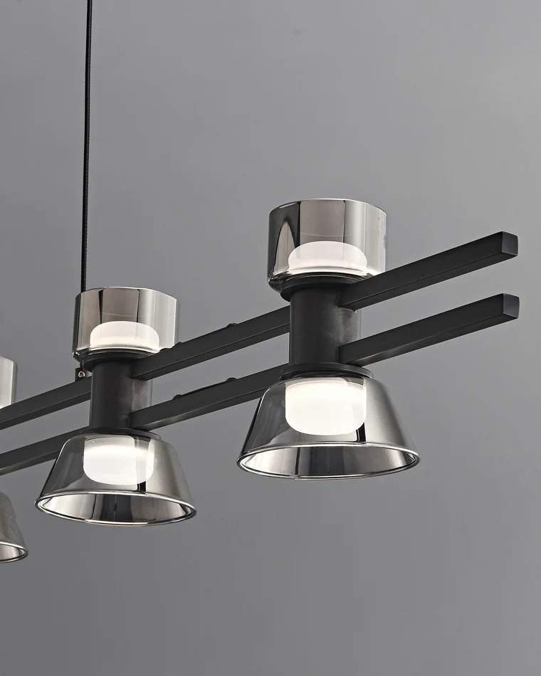 WOMO Brass Linear Chandelier-WM2225 - Image 18