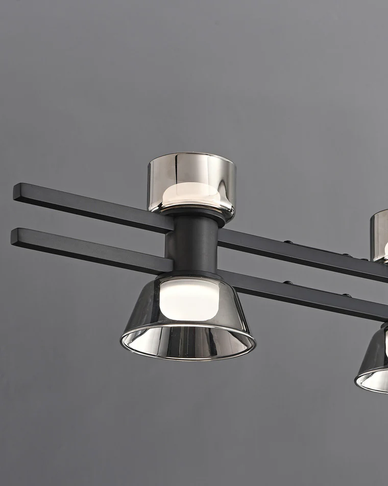 WOMO Brass Linear Chandelier-WM2225 - Image 21