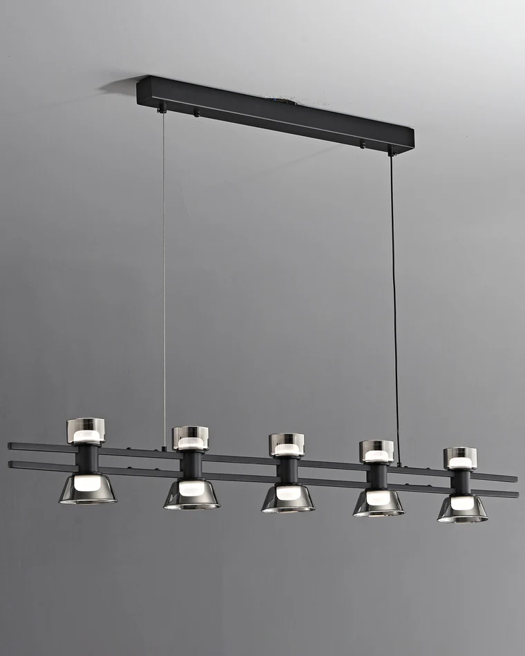 WOMO Brass Linear Chandelier-WM2225 - Image 32
