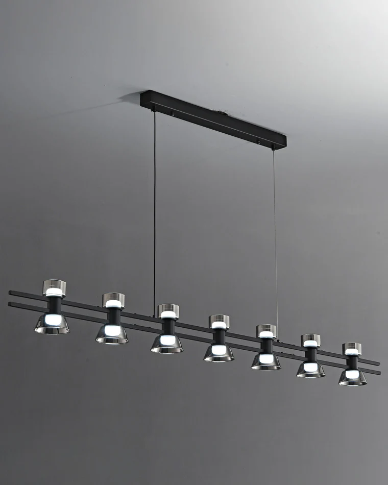 WOMO Brass Linear Chandelier-WM2225 - Image 33