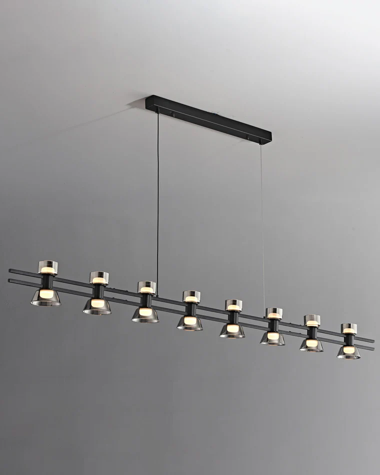 WOMO Brass Linear Chandelier-WM2225 - Image 43