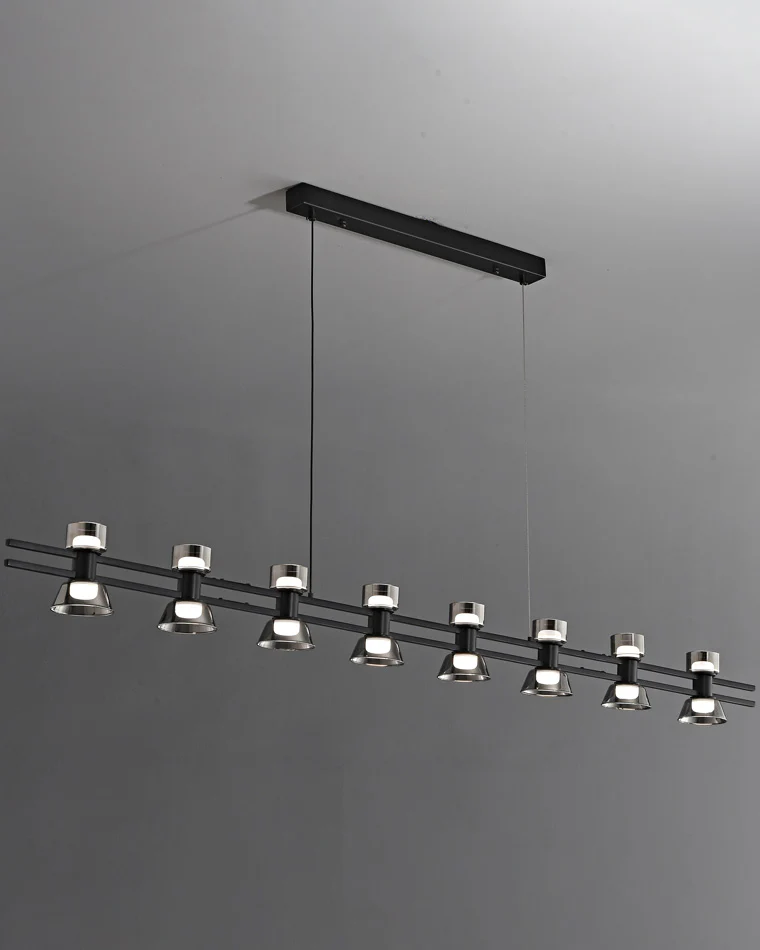 WOMO Brass Linear Chandelier-WM2225 - Image 44