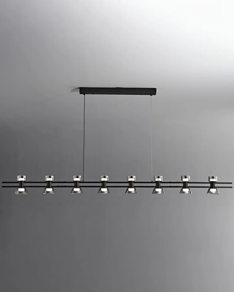 WOMO Brass Linear Chandelier-WM2225 - Image 47