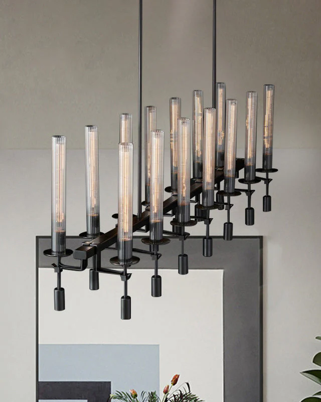 WOMO Candelabra Linear Chandelier -WM2923 - Image 7
