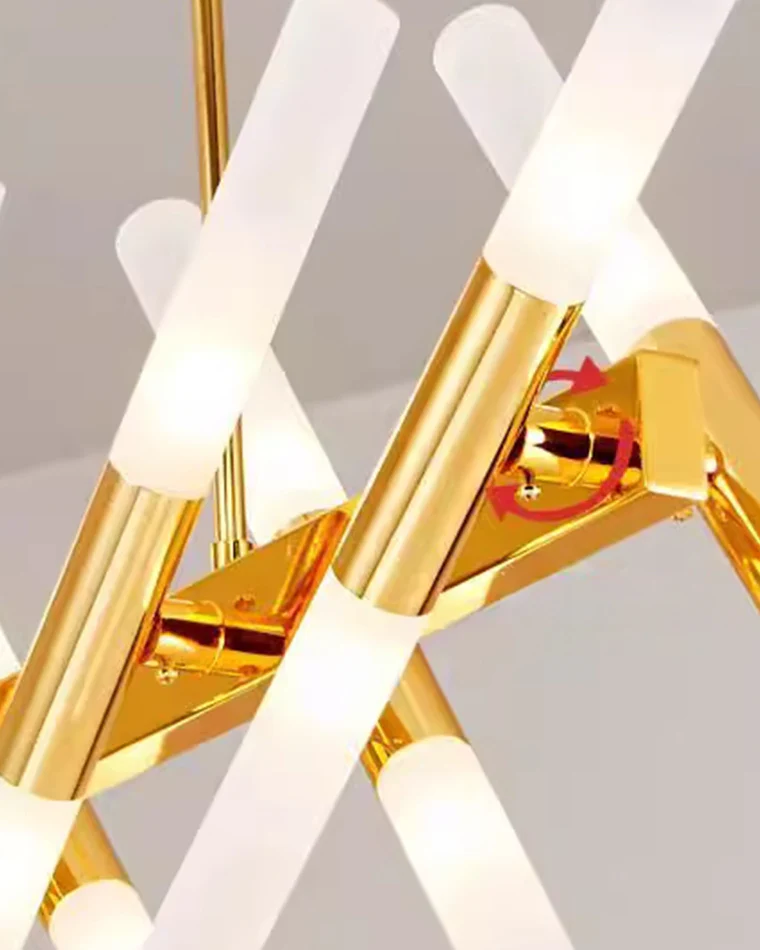 WOMO Candle Linear Chandelier-WM2805 - Image 12