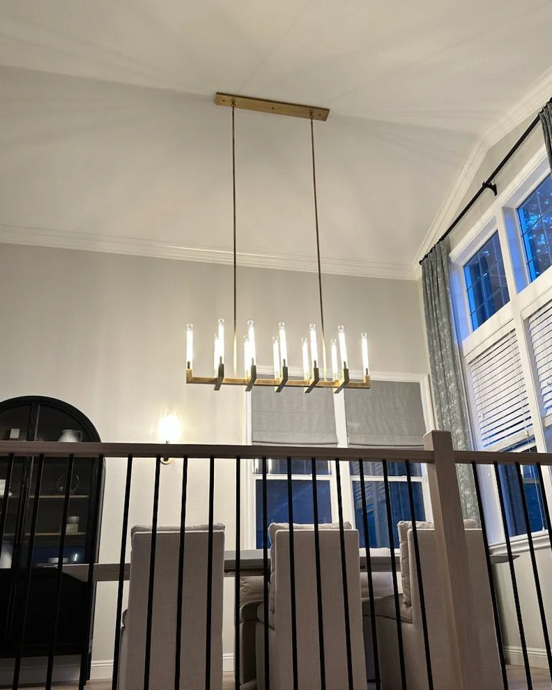 WOMO Candle Linear Chandelier-WM2816 - Image 6