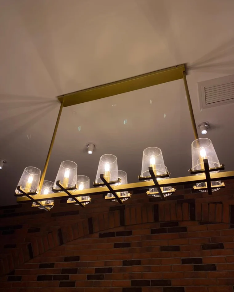 WOMO Candle Linear Chandelier-WM2930 - Image 5