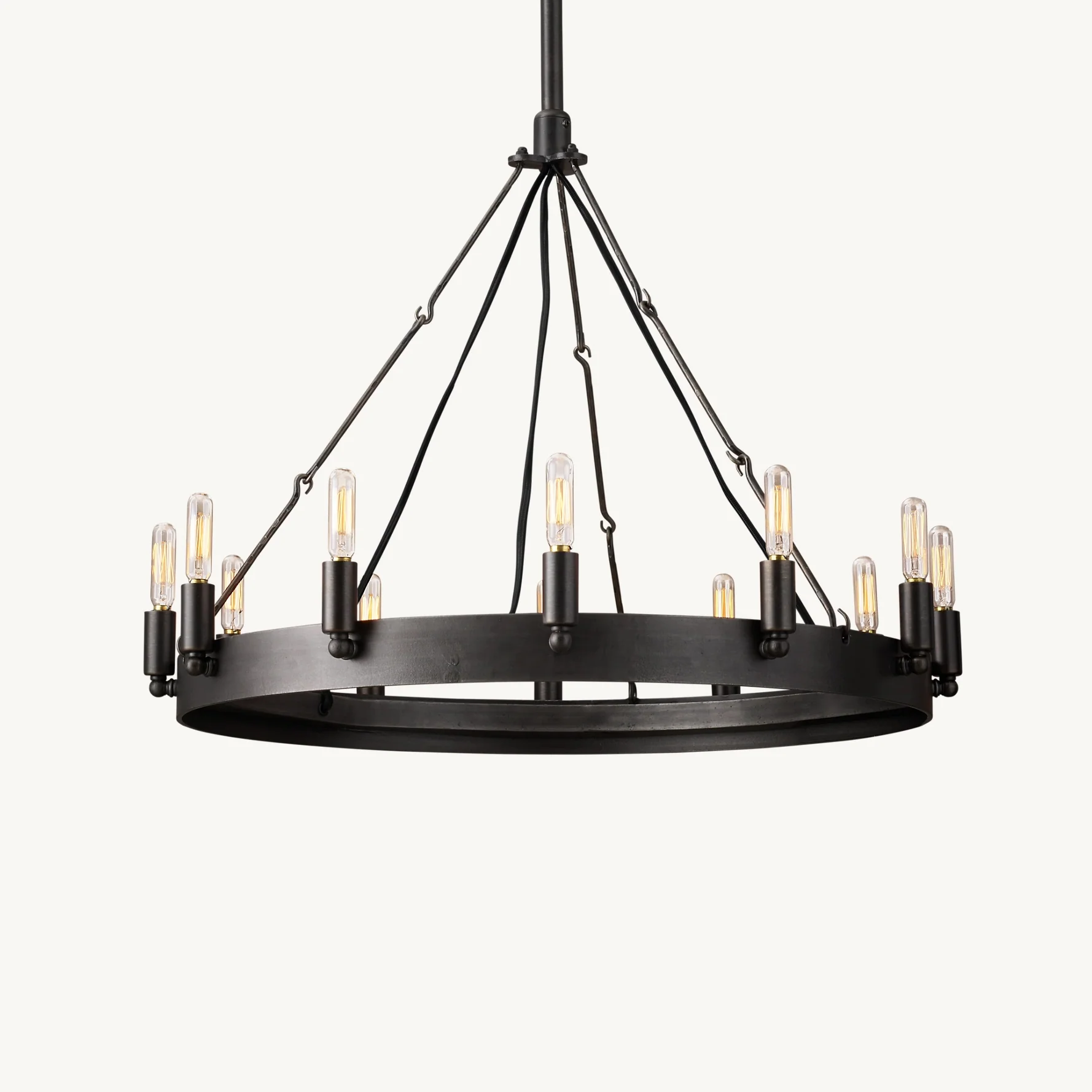 WOMO Candle Round Chandelier-WM2818 - Image 12
