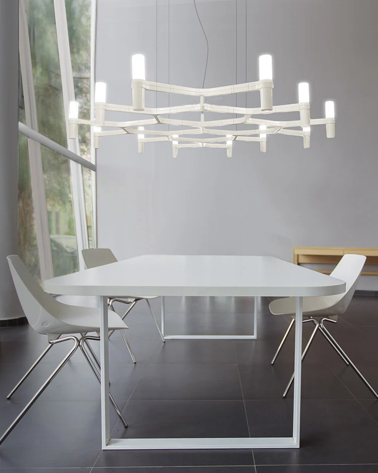 WOMO Modern Tiered Candlestick Chandelier-WM2554 - Image 10