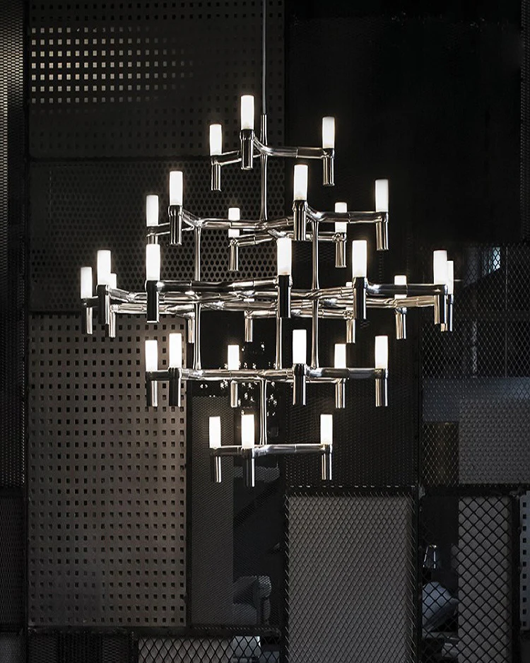WOMO Modern Tiered Candlestick Chandelier-WM2554 - Image 16