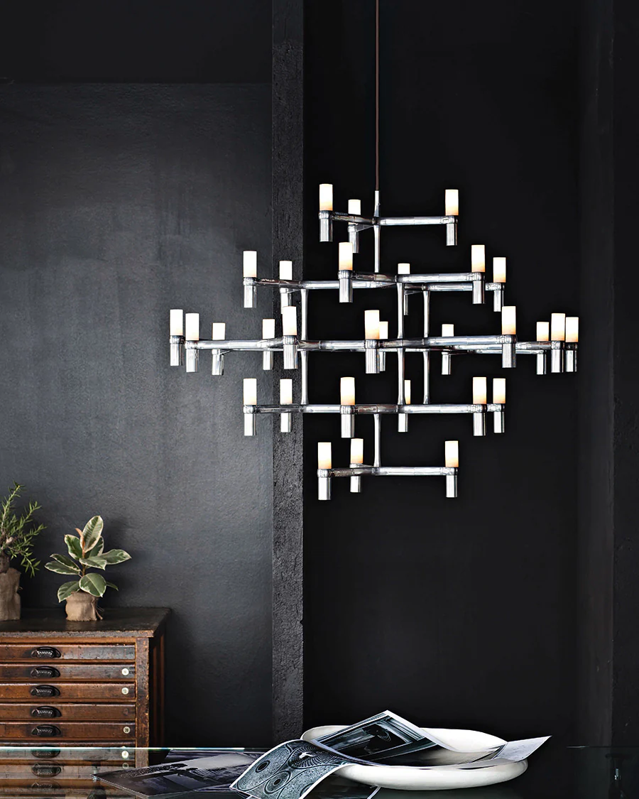WOMO Modern Tiered Candlestick Chandelier-WM2554 - Image 17