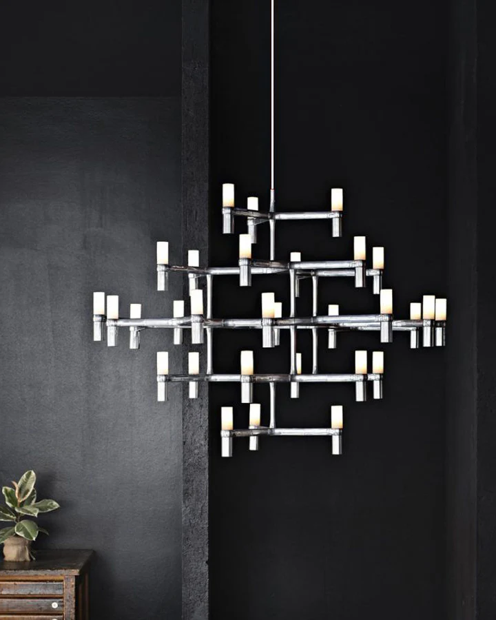 WOMO Modern Tiered Candlestick Chandelier-WM2554 - Image 18