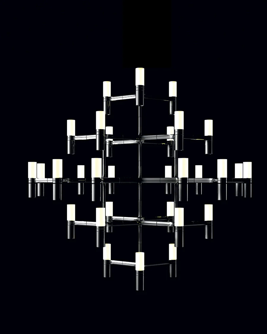 WOMO Modern Tiered Candlestick Chandelier-WM2554 - Image 19