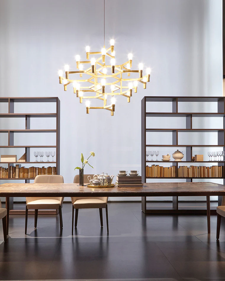 WOMO Modern Tiered Candlestick Chandelier-WM2554 - Image 2